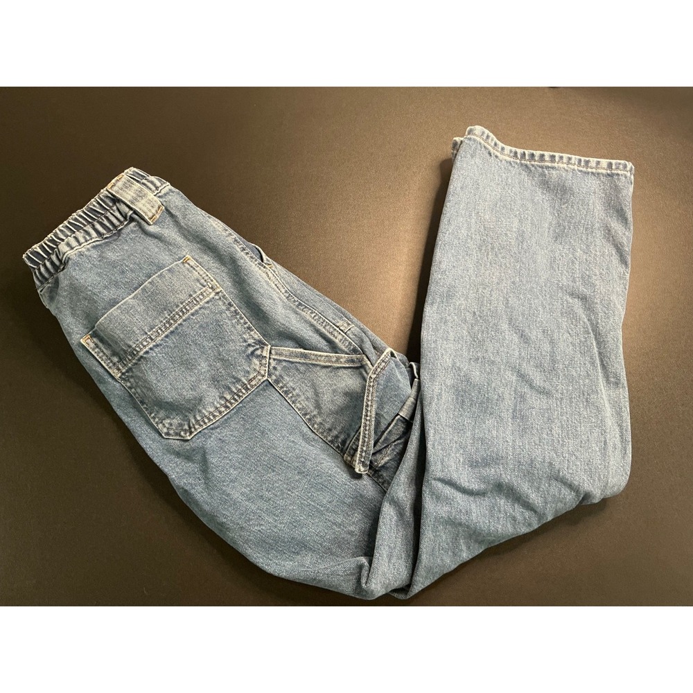 BDG Urban Outfitters Skate Jean W27 L32 Blue Denim Cargo Carpenter Pants Womens - Picture 4 of 4